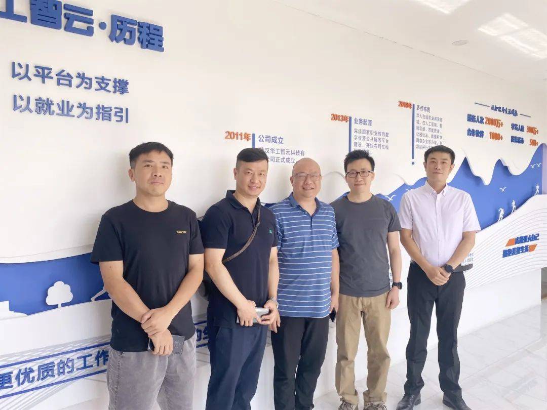 浙江易传识网络科技总经理丁晖一行莅临qy球友(中国)研讨考察 
